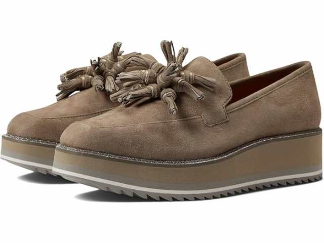 (取寄) ジョンストン&マーフィー レディース グレースリン タッセル Johnston & Murphy women Johnston & Murphy Gracelyn Tassel Taupe Suedeの通販は