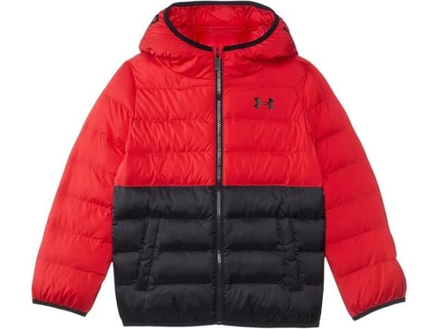 (取寄) アンダーアーマー キッズ ボーイズ プロント プリント パファー ジャケット 取寄) アンダーアーマー キッズ ボーイズ プロント カラーブロック