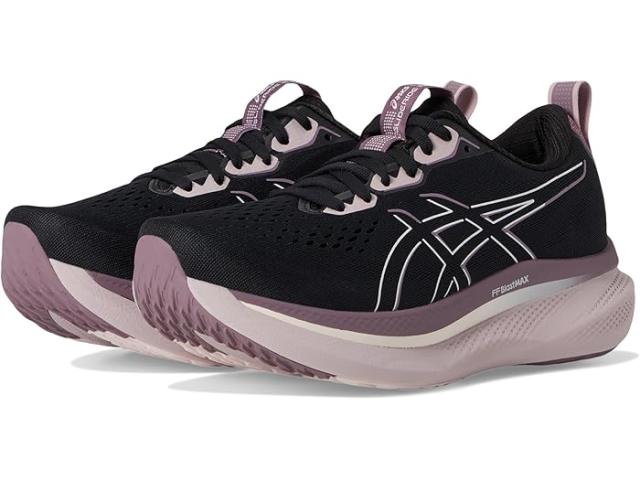 (取寄) アシックス レディース グライドライド マックス ASICS women ASICS Glideride Max Black/Pale Pink