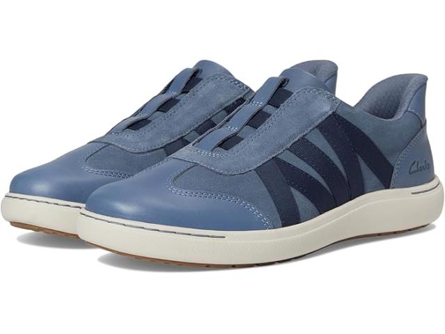 (取寄) クラークス レディース ナレ テス Clarks women Nalle Tess Dark Blue Combi Leather