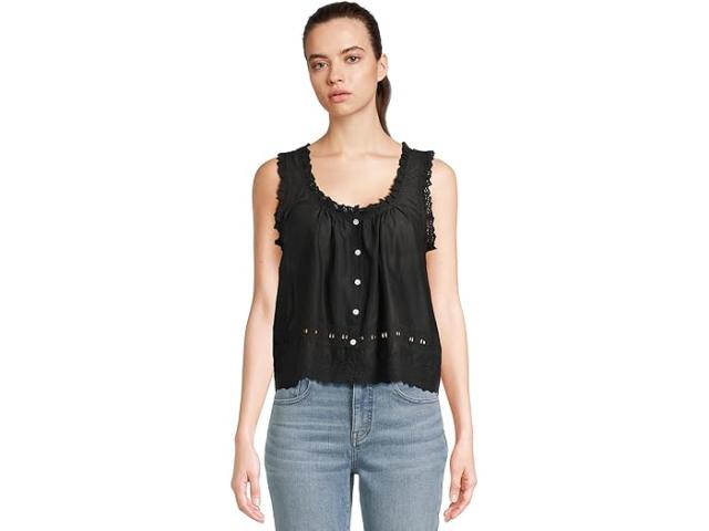 (取寄) メイドウェル レディース ジェニー トップ Madewell women Jenny Top Jet Black