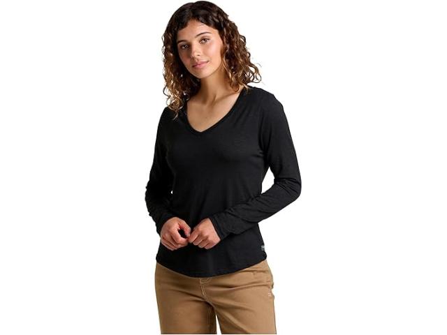 (取寄) トードアンドコー レディース マーリー リ ロング スリーブ ティー Toad&Co women Marley Ii Long Sleeve Tee True Black