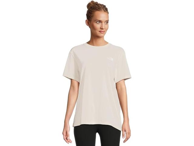 (取寄) ノースフェイス レディース エボリューション フローラル ボックス NSE ショート スリーブ ティー - グラフィック The North Face women Evolution Floral Box NSE Short Sleeve Tee - Graphic White Dune