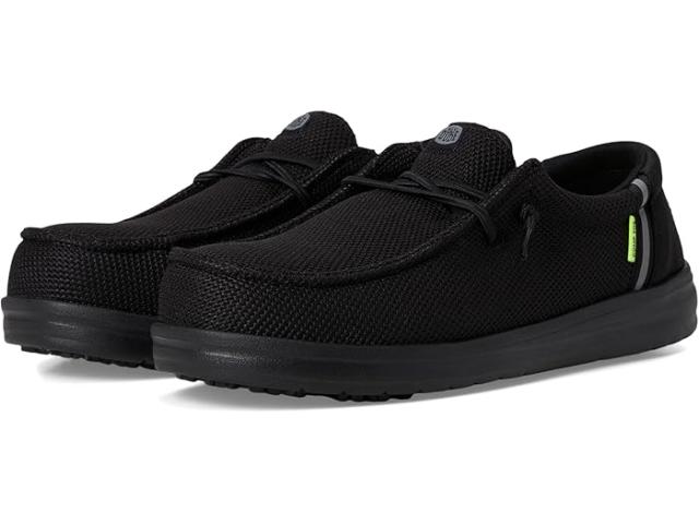 (取寄) ヘイ デュード レディース ウェンディ ワーク Ct Hey Dude women Wendy Work CT Black/Black