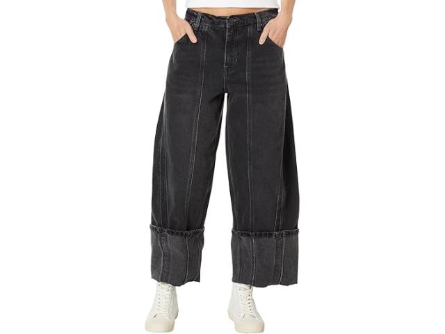 (取寄) フリーピープル レディース オルセン カフド バレル Free People women Free People Olsen Cuffed Barrel Black Iceの通販は