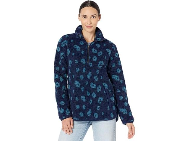 (取寄) カーヴ デザイン レディース ウエストポート ジャカード チュニック Carve Designs women Carve Designs Westport Jacquard Tunic Navy Leopardの通販はパーカー