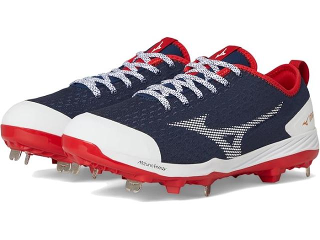 (取寄) ミズノ メンズ ドミナント 4 ベースボール クリーツ Mizuno men Dominant 4 Baseball Cleats Navy/Red