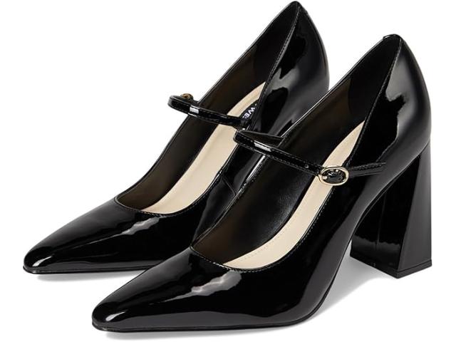 (取寄) ナインウエスト レディース シスタ Nine West women Sista Black Patent