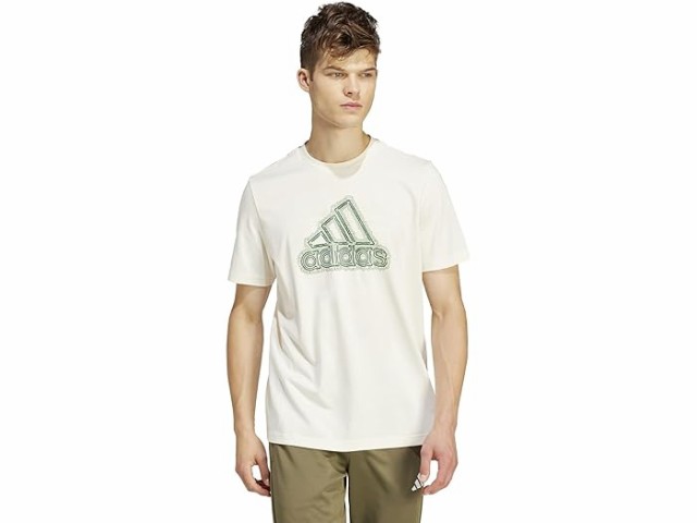 (取寄) アディダス メンズ グロース バッジ グラフィック ティー adidas men adidas Growth Badge Graphic Tee Non-Dyedの通販は