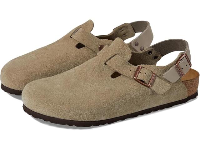 (取寄) ビルケンシュトック トキオ - スエード Birkenstock Birkenstock Tokio - Suede Taupeの通販は