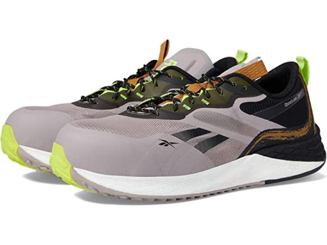 (取寄) リーボック ワーク メンズ フロートライド エナジー 3 アドベンチャー ワーク エー コンプ トゥ Reebok Work men Reebok Work Floatride Energy 3 Adventure Work EH Comp Toe Mauve/Black/Green