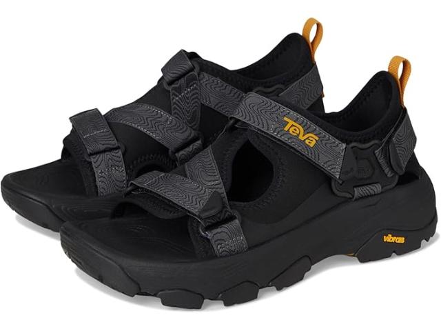(取寄) テバ メンズ グランドビュー マックス サンダル Teva men Grandview Max Sandal Black