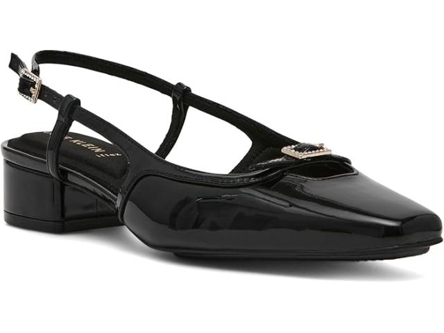 (取寄) アンクライン レディース ナタリー Anne Klein women Natalie Black Patentの通販は