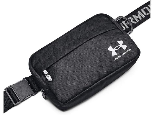 (取寄) アンダーアーマー スポーツスタイル ウェスト バッグ クロスボディ Under Armour Sportstyle Waist Bag Crossbody Black/Black/White