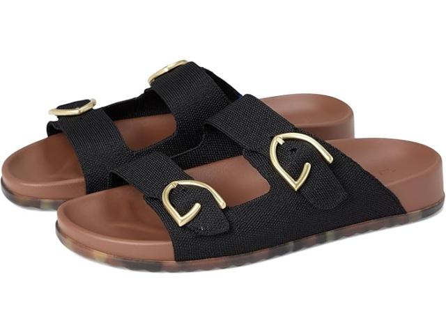 (取寄) レディース ザ バックル スライド Rothy's women The Buckle Slide Black