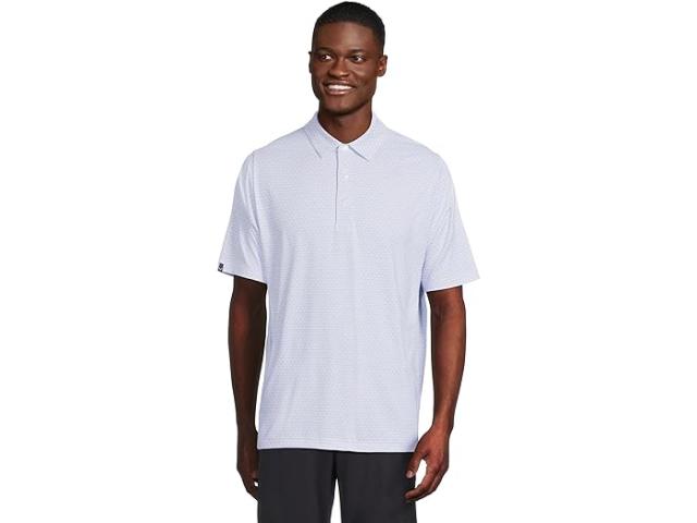 (取寄) キャロウェイ メンズ グラジエント シェブロン プリンテッド ポロ Callaway men Gradient Chevron Printed Polo Spring Lavender