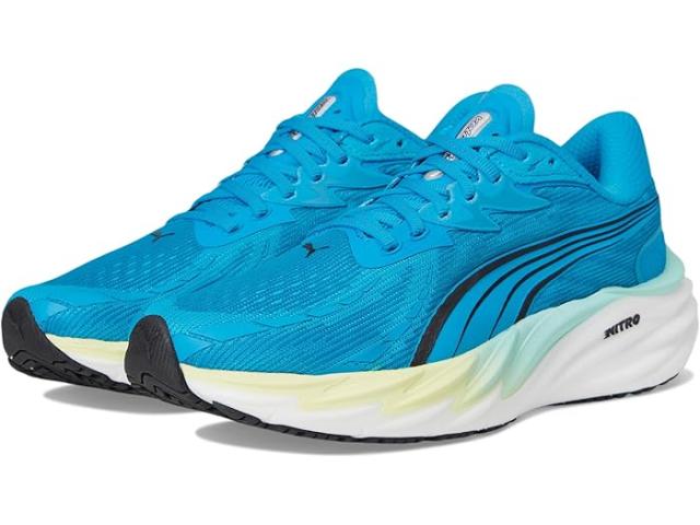 (取寄) プーマ メンズ ヴェロシティ ニトロ ランニング シューズ PUMA men Velocity Nitro Running Shoes Speed Blue/Gold Moon