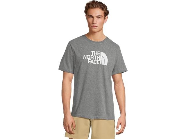 (取寄) ノースフェイス メンズ S/S コア ハーフ ドーム ティー The North Face men S/S Core Half Dome Tee TNF Mid Grey Heather/TNF White