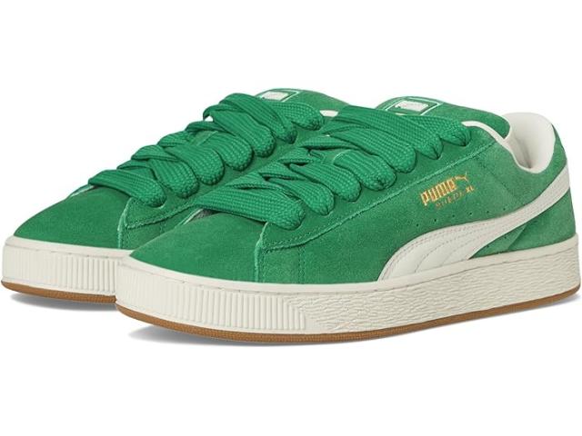(取寄) プーマ メンズ スエード Xl シューズ PUMA men Suede Xl Shoes Archive Green/Vapor Gray