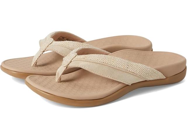 (取寄) バイオニック レディース ショア VIONIC women Shore Beige/Gold Leather/Canvas