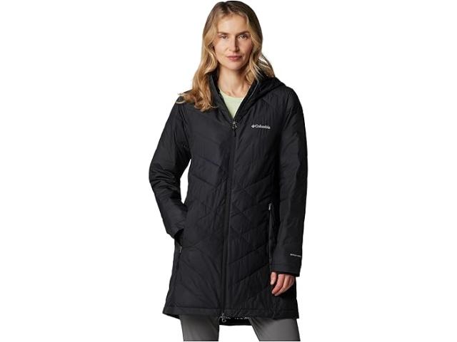 (取寄) コロンビア レディース ヘブンリー ロング フーデット ジャケット Columbia women Heavenly Long Hooded Jacket Black