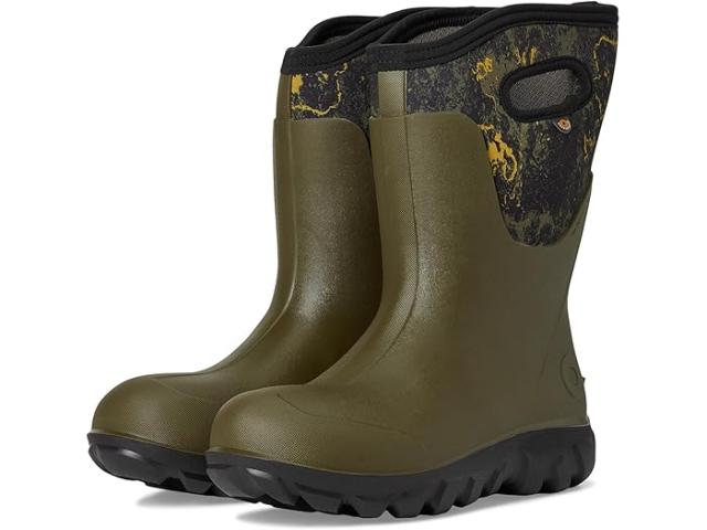 (取寄) ボグス レディース クラシック シームレス ミッド - アシッド カモ Bogs women Classic Seamless Mid - Acid Camo Olive Multi