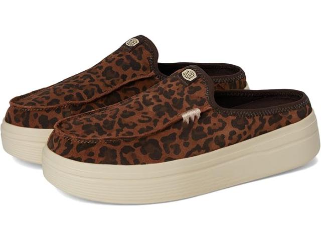 (取寄) ヘイ デュード レディース オースティン リフト クラシック Hey Dude women Austin Lift Classic Brown Leopard