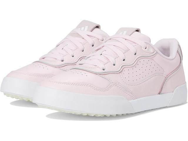 (取寄) アディダス ゴルフ レディース レトロクロス 25 スパイクレス ゴルフ シューズ adidas Golf women Retrocross 25 Spikeless Golf Shoes Almost Pink/Footwear White/Off-white