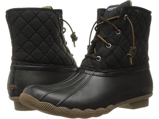 (取寄) スペリー レディース ソルトウォーター キルテッド ナイロン Sperry women Sperry Saltwater Quilted Nylon Blackの通販は 28,970円