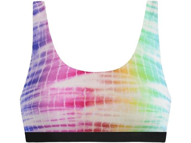 (取寄) ミーアンディーズ レディース U-ネック ブラレット MeUndies women MeUndies U-Neck Bralette Rainbow Dazeの通販は