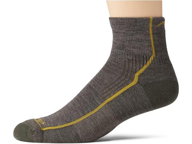 (取寄) ダーンタフバーモント メンズ ハイカー 1/4 ソックス クッション Darn Tough Vermont men Darn Tough Vermont Hiker 1/4 Socks Cushion Taupe