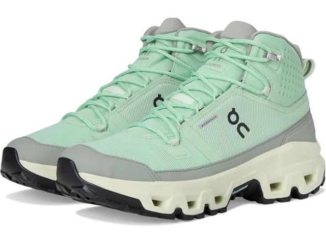(取寄) オン レディース クラウドロック ミッド ウォータープルーフ On women Cloudrock Mid Waterproof Mineral/Aloe