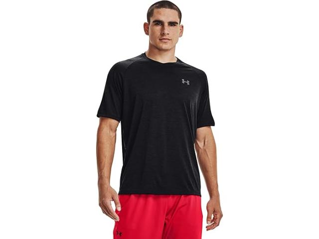 (取寄) アンダーアーマー メンズ ビッグ アンド トール Ua テック V-ネック Under Armour men Big & Tall UA Tech V-Neck Black/Graphiteの通販は