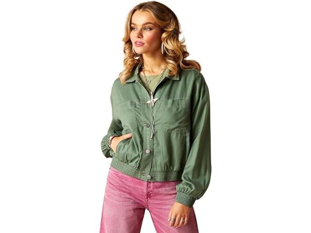 (取寄) アリアット レディース エジャートン ジャケット Ariat women Edgerton Jacket Duck Greenの通販は