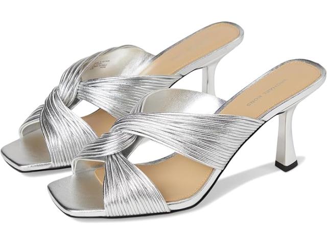 (取寄) マイケルコース レディース アレッシア ミュール サンダル MICHAEL Michael Kors women Alessia Mule Sandal Silver