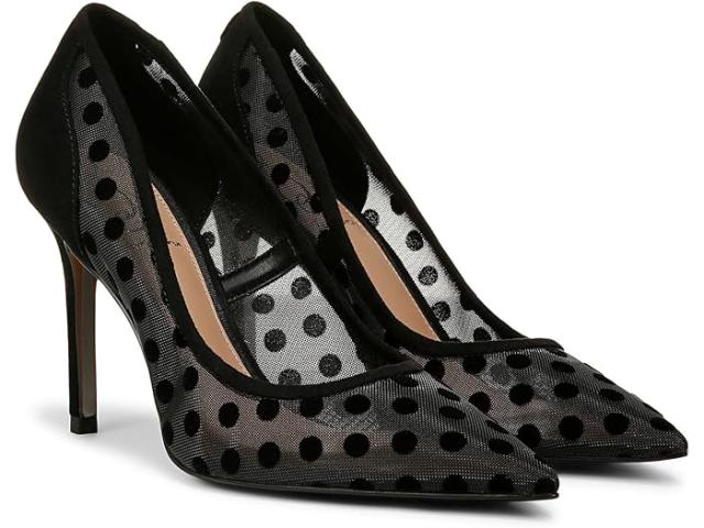 (取寄) サムエデルマン レディース ヘイゼル メッシュ 3 Sam Edelman women Sam Edelman Hazel Mesh 3 Black Polka Dot