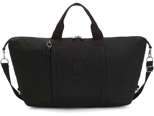 (取寄) キプリング レディース ボーリ ダッフル バッグ Kipling women Bori Duffel Bag Black Noir
