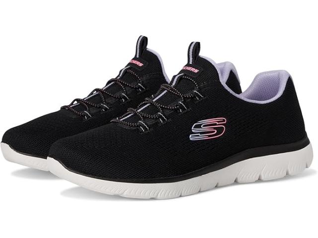 (取寄) スケッチャーズ レディース サミッツ - レディエント フロウ SKECHERS women Summits - Radiant Flow Black Multi