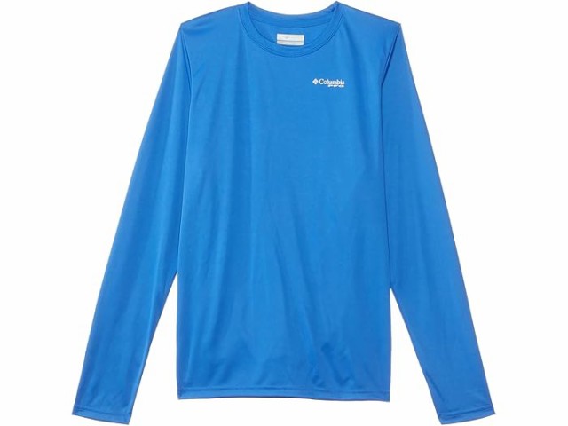 (取寄) コロンビア キッズ ボーイズ ターミナル タックル PFG ベイト ジャンパー ロング スリーブ (リトル キッズ/ビッグ キッズ) Columbia Kids boys Columbia Kids Terminal Tackle PFG Bait Jumper Long Sleeve (Little Kids/Big Kids) Vivid Blue/PFG Fish Star Fadeの通販は 7,531円