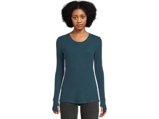 (取寄) モッドオードック レディース ロング スリーブ ウィズ クルーネック ティー Mod-o-doc women Long Sleeve With Thumbhole, Crewneck Tee Fanta-sea