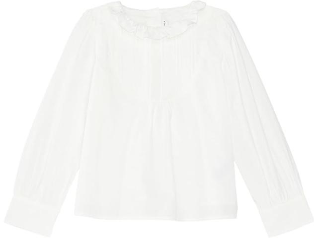 (取寄) ジャニー アンド ジャック ガールズ ホワイト ブラウザ (トドラー/リトル キッド/ビッグ キッド) Janie and Jack girls Janie and Jack White Blouse (Toddler/Little Kid/Big Kid) Whiteの通販は 8,497円