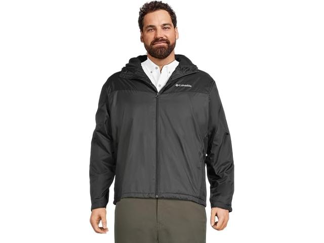 (取寄) コロンビア メンズ ビッグ アンド トール グレンネーカー リ シェルパ ライン ジャケット Columbia men Big & Tall Glennaker II Sherpa Lined Jacket Black/Shark