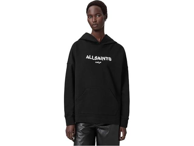 (取寄) オールセインツ レディース スタティック フーディ AllSaints women Static Etie Hoody Black