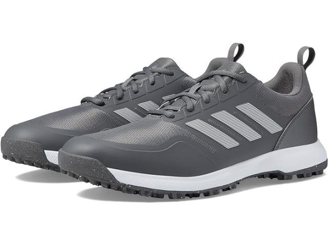 (取寄) アディダス ゴルフ メンズ テック レスポンス 3 スパイクレス ゴルフ シューズ adidas Golf men adidas Golf Tech Response 3 Spikeless Golf Shoes Grey Four/Silver llic/Solar Gold