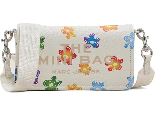 (取寄) マークジェイコブス レディース ザ ワイルド デイジー レザー ミニ バッグ Marc Jacobs women The Wild Daisy Leather Mini Bag White Multi