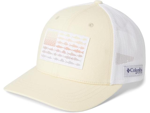 (取寄) コロンビア レディース パフォーマンス フィッシング ギア フィッシュ フロッグ スナップ バック Columbia women Pfg Fish Flag Snap Back Lemon Wash/Fish Fade Flag