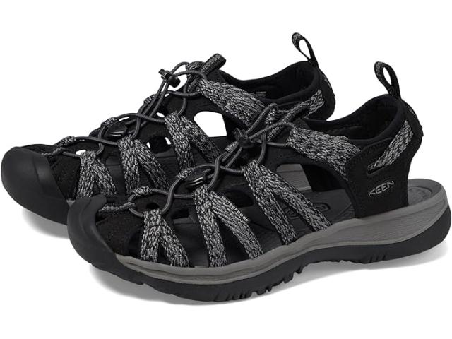 (取寄) キーン レディース ウィスパー KEEN women KEEN Whisper Black/Steel Grey