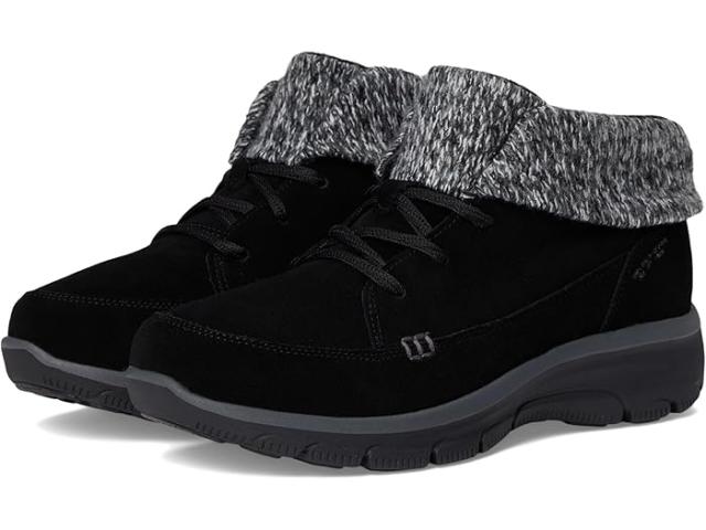 (取寄) スケッチャーズ レディース イージー ゴーイング - フォール オデッセイ ハンズ フリー スリップインズ SKECHERS women Easy Going - Fall Odyssey Hands Free Slip-ins Black