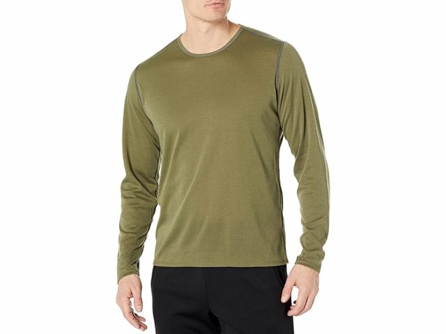 (取寄) ホットチリ メンズ バイ-プライ クルーネック Hot Chillys men Hot Chillys Bi-Ply Crewneck OD Greenの通販は 11,645円