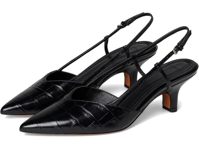 (取寄) ヴィンス レディース スリングバック シューズ Vince women Levvy Slingback Shoes Black 2